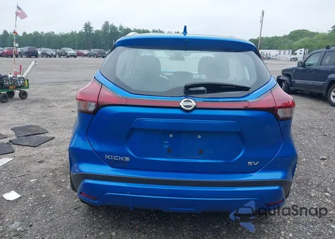 2021 Nissan Kicks Sv Xtronic Cvt z USA, uszkodzony, nr VIN 3N1CP5CV6ML528988